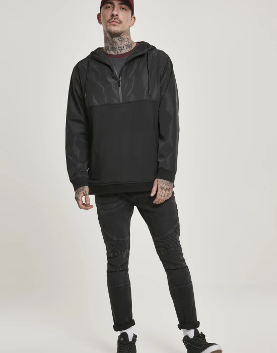 Мъжки суичър в  Urban Classics Military Half Zip, Urban Classics, Суичъри - Complex.bg