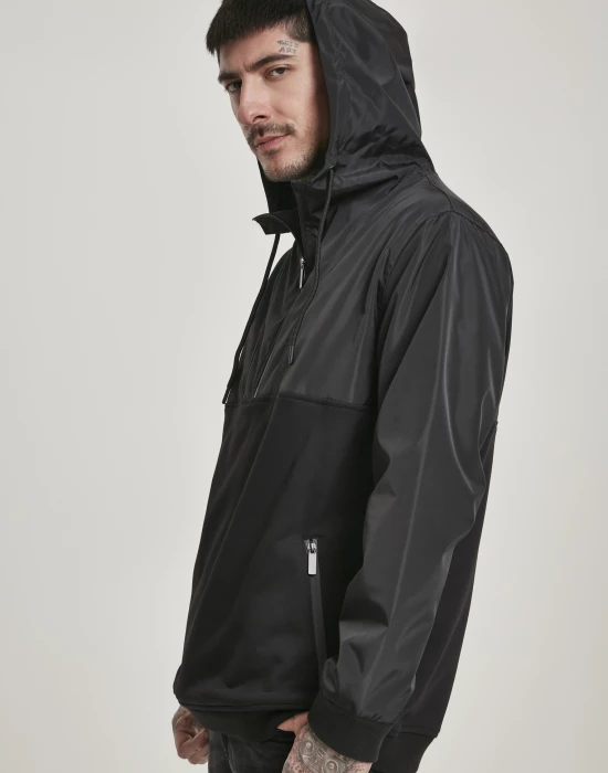 Мъжки суичър в  Urban Classics Military Half Zip, Urban Classics, Суичъри - Complex.bg