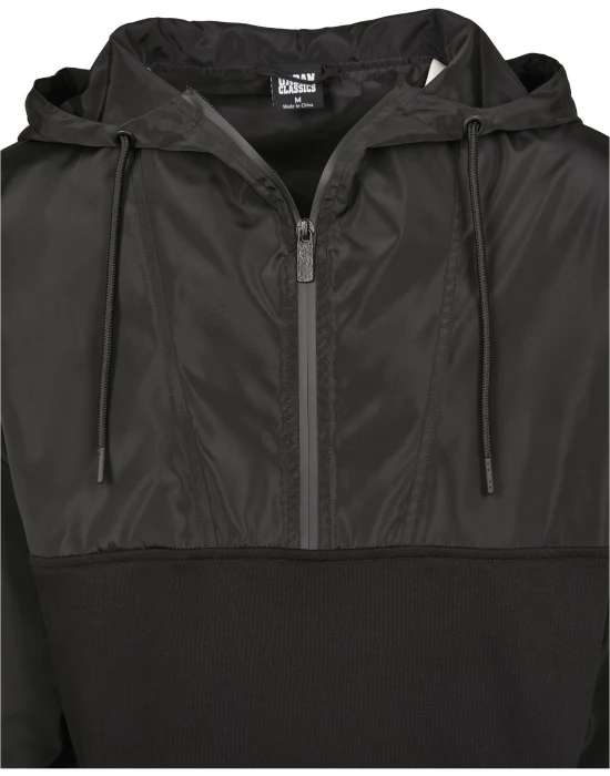 Мъжки суичър в  Urban Classics Military Half Zip, Urban Classics, Суичъри - Complex.bg