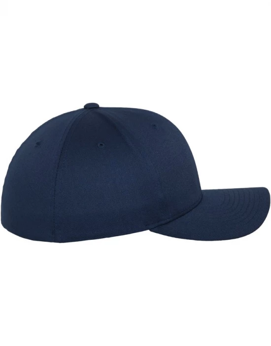 Шапка с козирка в тъмносиньо Flexfit Wooly Combed, Urban Classics, Шапки - Complex.bg