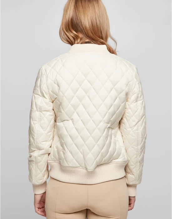 Дамско яке тип бомбър в цвят екрю Urban Classics Jacket, Urban Classics, Якета - Complex.bg