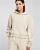 Дамски къс суичър с качулка в цвят екрю Urban Classics Hoody, Urban Classics, Суичъри - Complex.bg