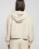 Дамски къс суичър с качулка в цвят екрю Urban Classics Hoody, Urban Classics, Суичъри - Complex.bg