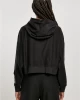 Дамски къс суичър с качулка в черен цвят Urban Classics Hoody, Urban Classics, Суичъри - Complex.bg