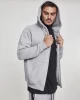 Мъжки изчистен суичър с цип Urban Classics в сив цвят, Urban Classics, Суичъри - Complex.bg