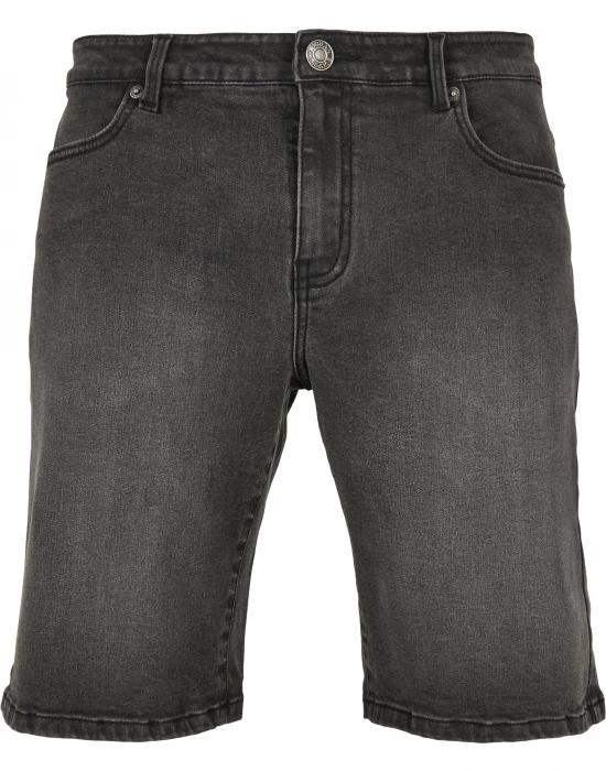 Къси дънкови панталони в черен цвят Urban Classics Relaxed Fit Jeans Shorts, Urban Classics, Панталони - Complex.bg