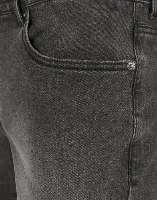 Къси дънкови панталони в черен цвят Urban Classics Relaxed Fit Jeans Shorts, Urban Classics, Панталони - Complex.bg