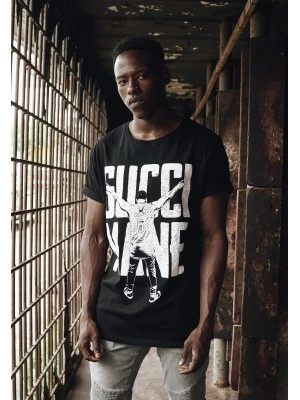 Мъжка тениска в черен цвят Merchcode Gucci Mane Victory