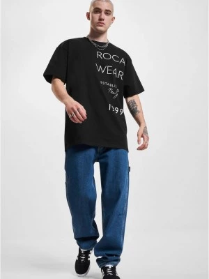 Мъжка тениска в черен цвят Rocawear ExcuseMe
