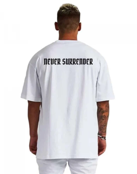 Тениска Oversize Never Surrender, Hoodstyle, Тениски - Complex.bg