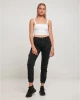 Дамски дълги карго панталони в черен цвят Ladies Denim Cargo Pants, Urban Classics, Дънки - Complex.bg