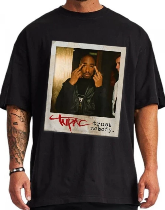 Тениска Oversize 2Pac Trust Nobody, Hoodstyle, Тениски - Complex.bg