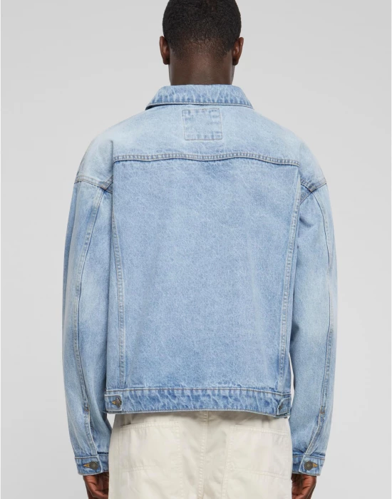 Мъжко дънково яке Urban Classics Boxy Denim light blue washed, Urban Classics, Якета - Complex.bg