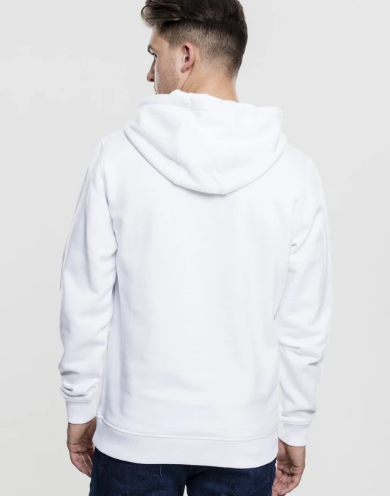 Мъжки изчистен бял суичър Urban Classics, Urban Classics, Суичъри - Complex.bg