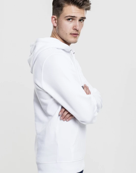 Мъжки изчистен бял суичър Urban Classics, Urban Classics, Суичъри - Complex.bg