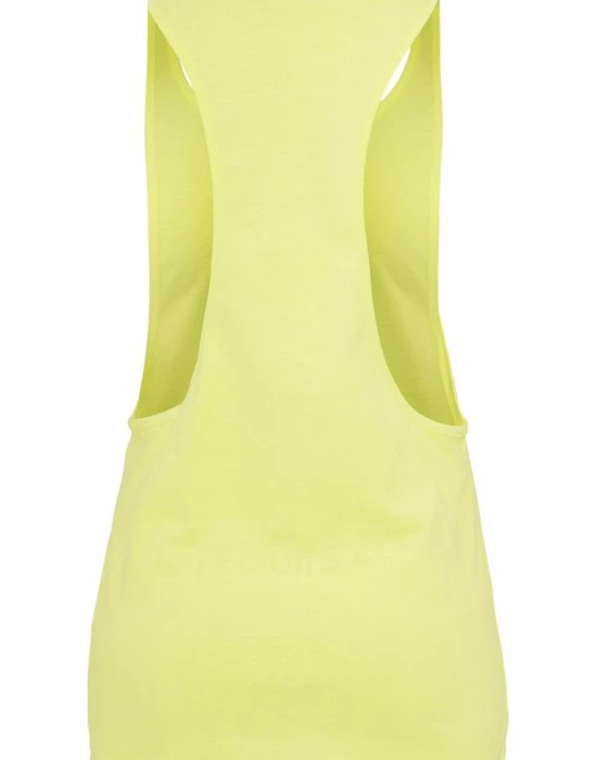 Дамски потник Urban Classics Loose Neon в жълт цвят, Urban Classics, Потници / Тениски - Complex.bg