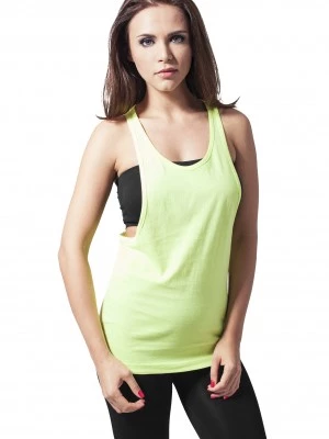 Дамски потник Urban Classics Loose Neon в жълт цвят