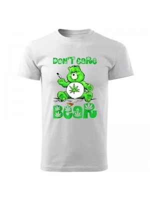 Тениска Funny Weed Bear Dont Care
