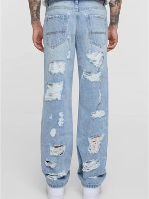 Мъжки дънки Heavy Destroyed Jeans new light blue