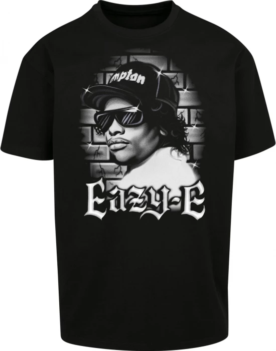 Мъжка тениска в черен цвят Mister Tee Eazy-E Paintbrush Oversize, Mister Tee, Тениски - Complex.bg