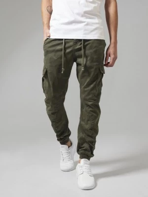 Мъжки камуфлажен карго панталон Urban Classics olive camo