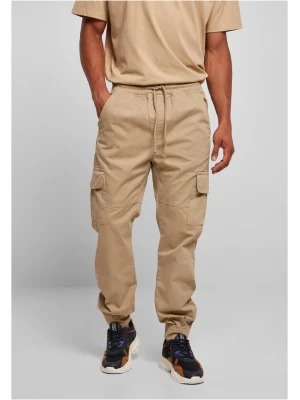 Мъжки панталон в бежов цвят Urban Classics Military Jogg 