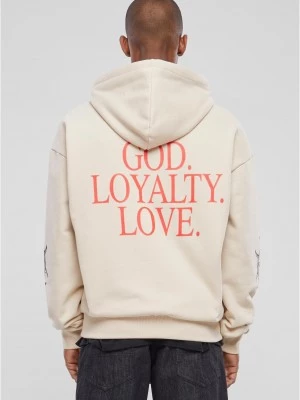 Мъжки суичър в бежов цвят Mister Tee God Loyalty Love
