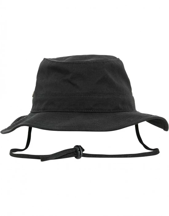 Шапка идиотка с връзка в черен цвят Angler Hat, Urban Classics, Шапки - Complex.bg
