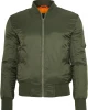 Мъжко яке тип бомбър Urban Classics olive в цвят маслина, Urban Classics, Якета - Complex.bg