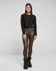 Дамски кожен клин в кафяв цвят Urban Classics Ladies Faux Leggings, Urban Classics, Клинове - Complex.bg