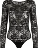 Дамско дантелено боди в черен цвят Urban Classics, Urban Classics, Жени - Complex.bg