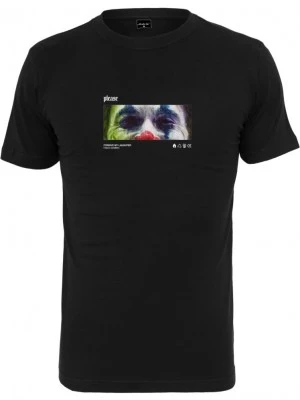 Мъжка тениска в черен цвят Mister Tee Please 