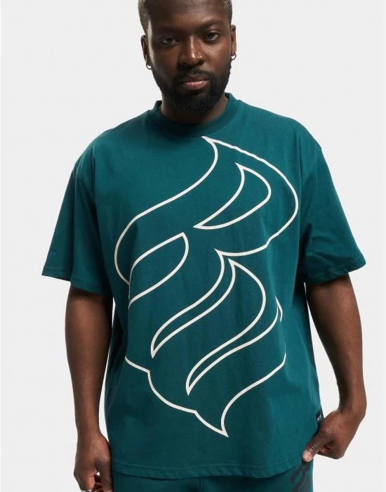 Мъжка тениска в петролно син цвят Rocawear Woodhaven, Rocawear, Тениски - Complex.bg