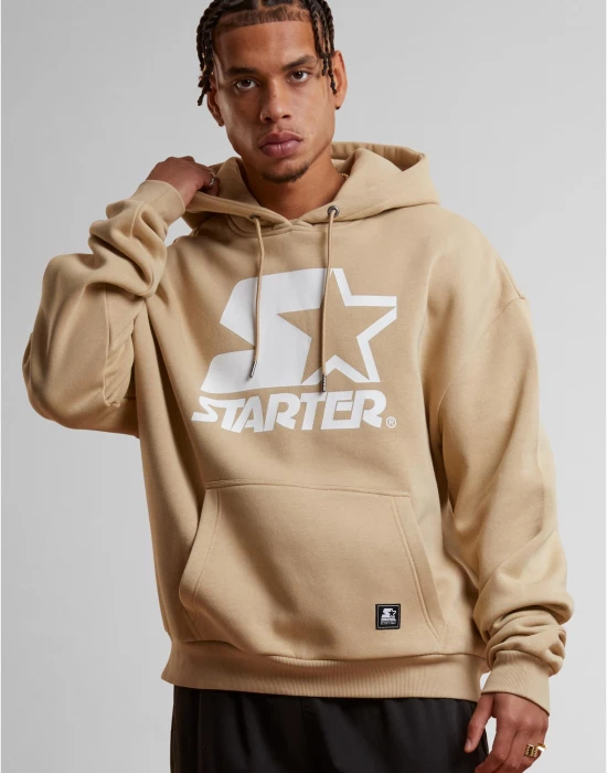 Суичър Starter Oversized Logo Hoodie dustysand XXL, STARTER, Суичъри - Complex.bg