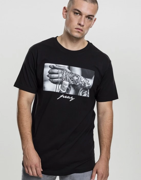 Mъжка тениска Mister Tee Pray 2.0