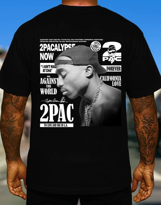 2pac forever тениска