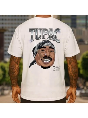 2Pac smoke тениска
