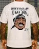 2Pac smoke тениска