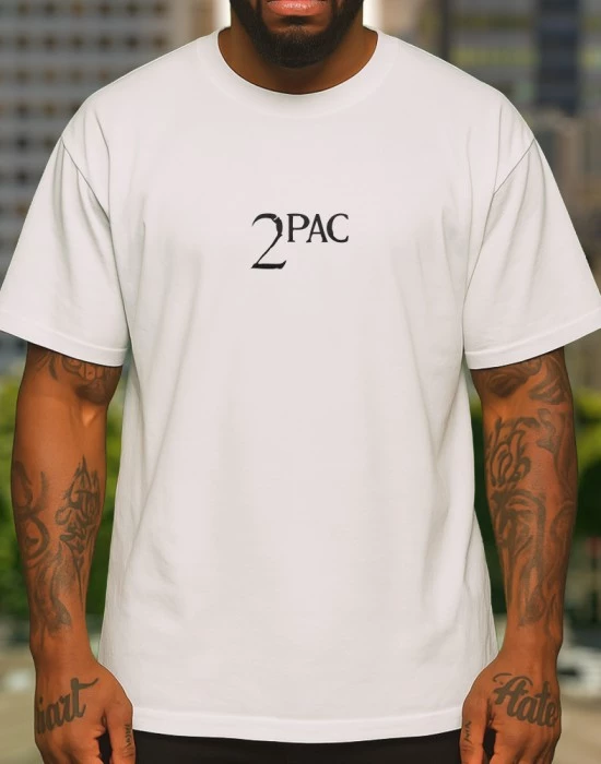 2Pac smoke тениска