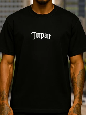 2Pac green тениска