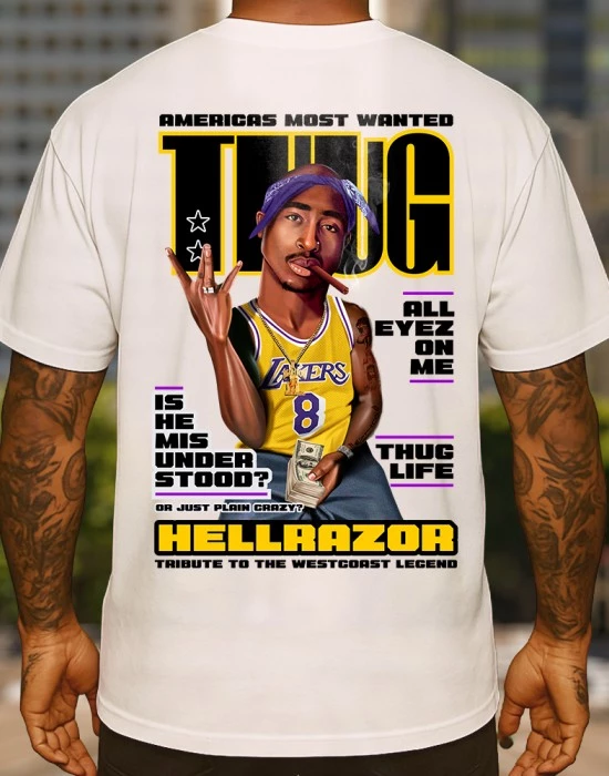 2Pac Hellrazor тениска