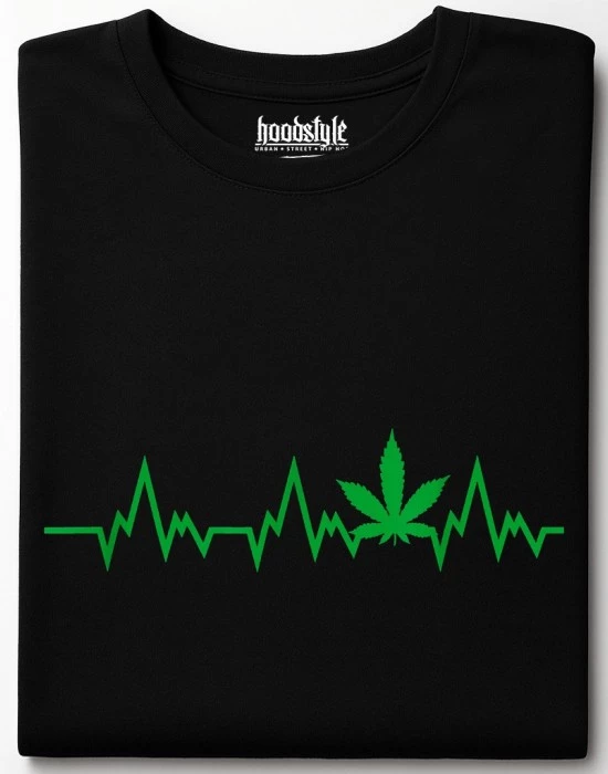 Weed Heartbeat тениска