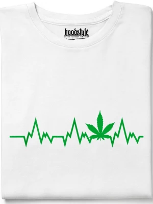 Weed Heartbeat тениска