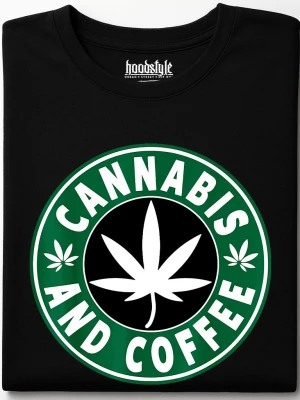 Cannabis And Coffee тениска