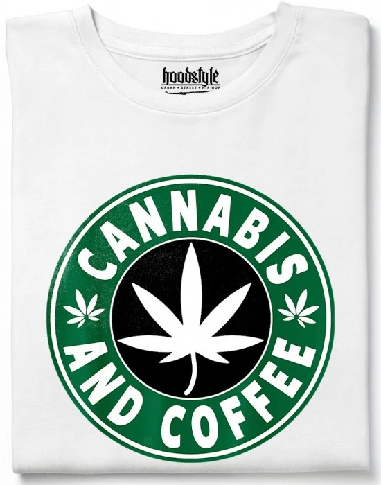 Cannabis And Coffee тениска