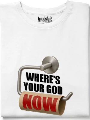 WHERE'S YOUR GOD NOW тениска