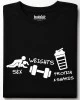SEX WEIGHTS PROTEIN тениска