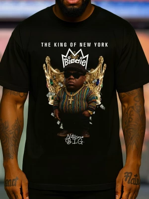 Rap Toon Biggie Smalls The Notorious B.I.G. тениска