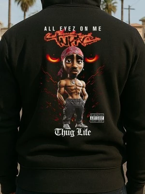 Rap Toon 2Pac мъжко худи