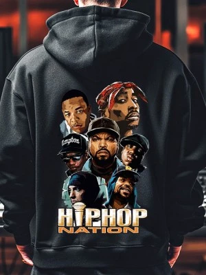 West Coast Rappers - Hip Hop Nation Мъжко Худи